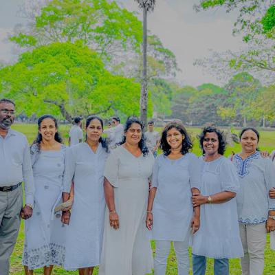 The second batch of students of Reggie Ranatunga Science College before face for General Level Examination.